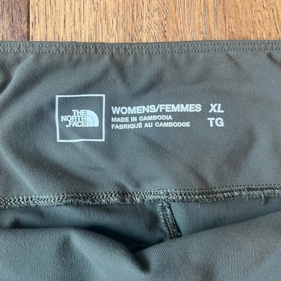 The North Face Green‎ Jogger Legging Pant Women’s Sz XL Running Hiking Outdoor - Picture 3 of 10